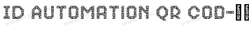 ID Automation QR Cod字体转换